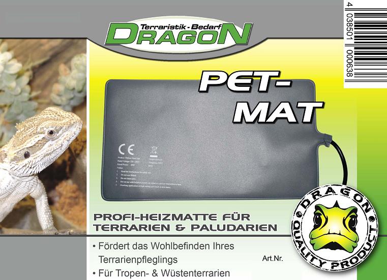 DRAGON Manta térmica para Reptiles profesional 45w