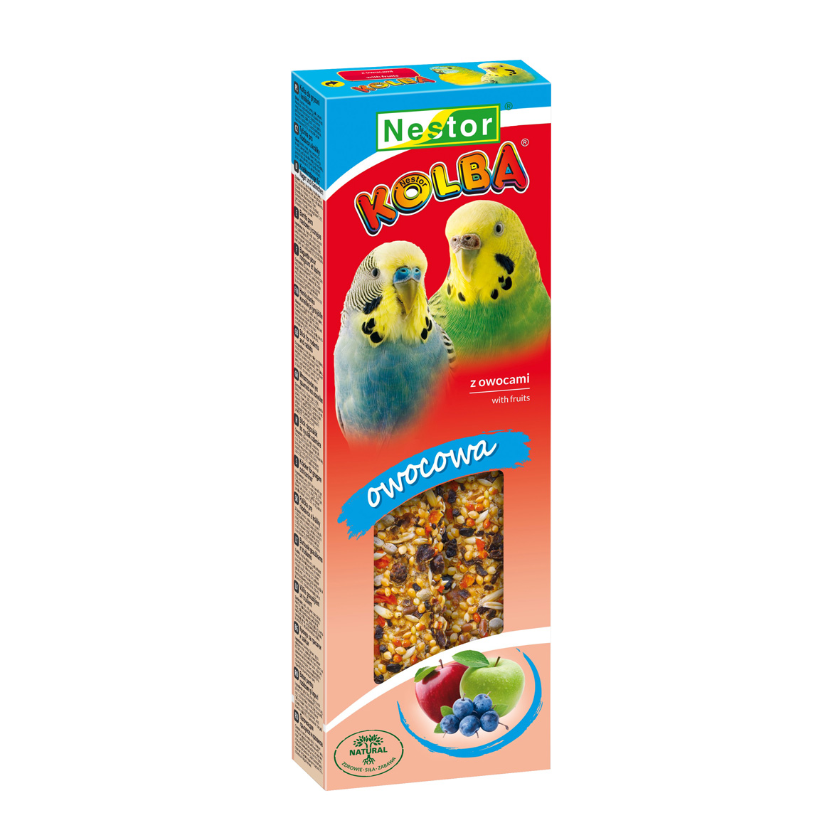 NESTOR Barritas para Periquitos con frutas 85g PACK 8 + 2